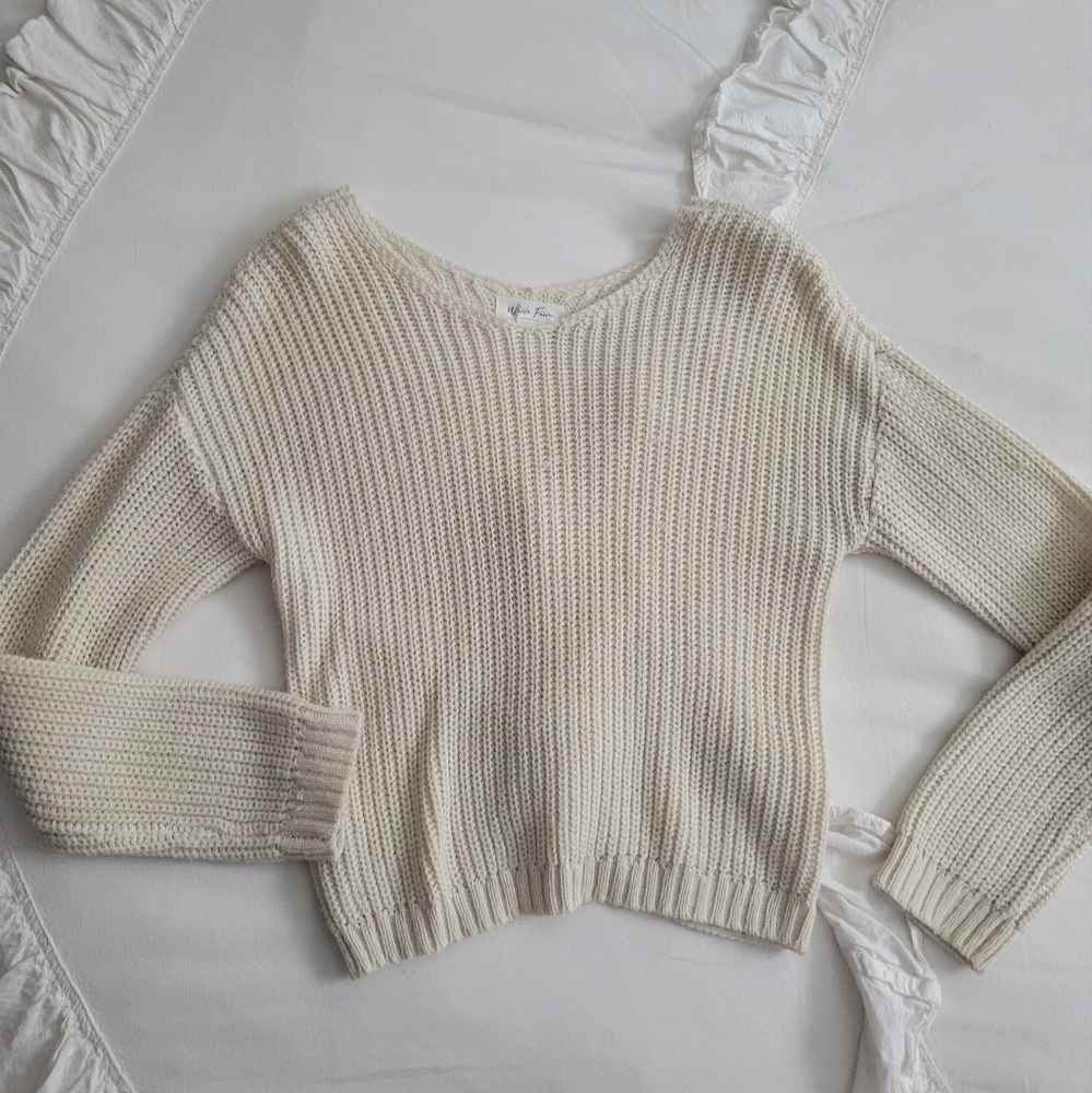 Creme Sweater